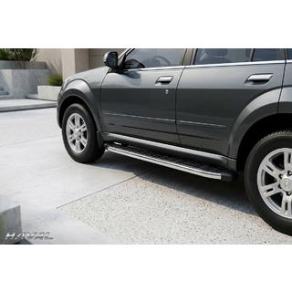 Progi Boczné BlackLine (2 szt., Aluminium) GreatWall Haval/Hover H3 2005-2013 zdjęcia 1