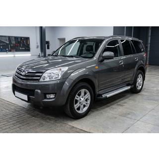 Progi Boczné New Vision Grey (2 szt., Aluminium) GreatWall Haval/Hover H3 2005-2013 zdjęcia 1