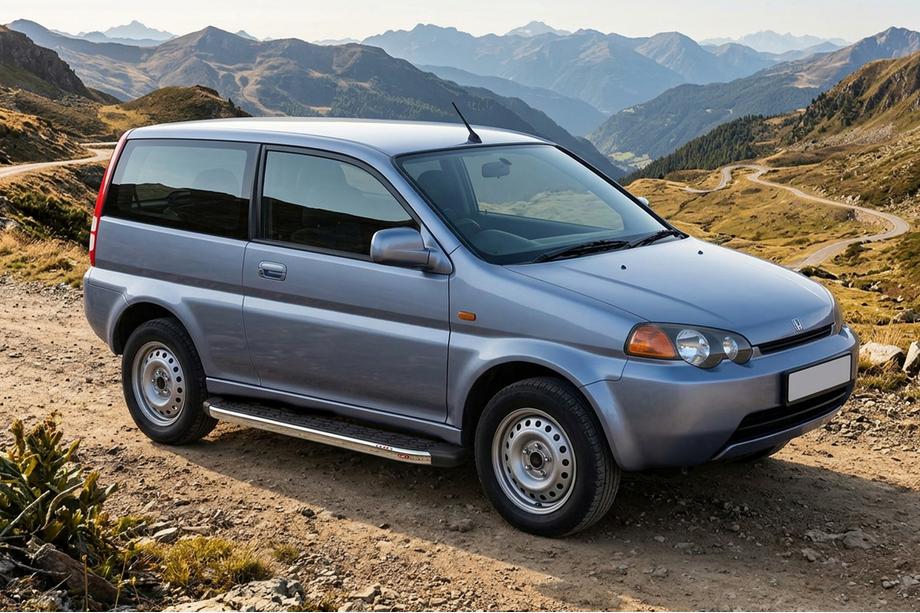Honda HR-V 1998-2006 Progi Boczné BlackLine (2 szt., Aluminium) Image