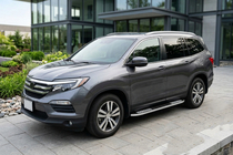 Honda Pilot 2015-2022 Progi Boczné Tayga V2 (2 szt., Aluminium) zdjęcia 1
