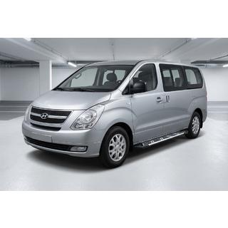 Progi Boczne Sunrise (2 szt., Aluminium) Hyundai H300, H1, Starex 2008-2020 zdjęcia 1