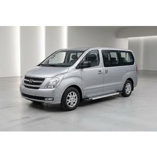 Progi Boczné New Vision Grey (2 szt., Aluminium) Hyundai H300, H1, Starex 2008-2020 zdjęcia 1