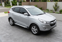 Hyundai IX-35 2010-2015 Progi Boczné New Vision Grey (2 szt., Aluminium) zdjęcia 2