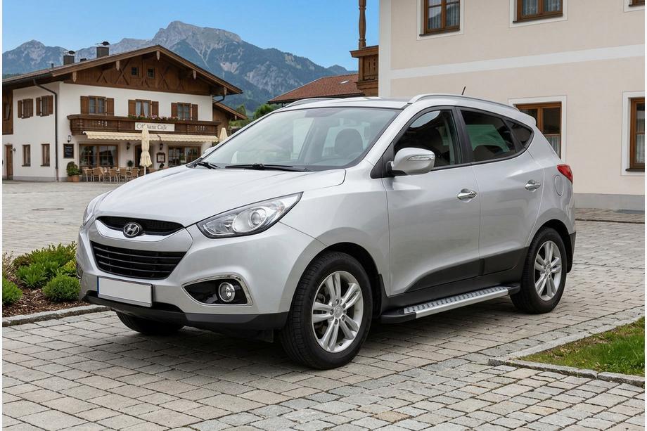 Hyundai IX-35 2010-2015 Progi Boczné New Vision Grey (2 szt., Aluminium) Image