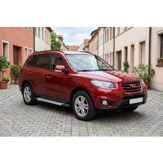 Progi Boczné New Vision Grey (2 szt., Aluminium) Hyundai Santa Fe 2 2006-2012 zdjęcia 1