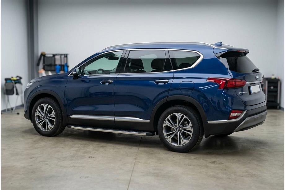 Hyundai Santa Fe 4 2018-2023 Progi Boczné BlackLine (2 szt., Aluminium) Zdjęcia 1