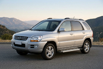 Kia Sportage 2004-2010 Progi Boczné New Vision Grey (2 szt., Aluminium) zdjęcia 1