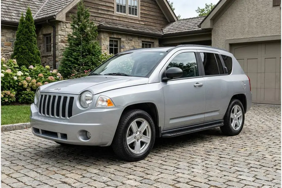 Jeep Compass 2006-2016 Progi Boczné Tayga Black (2 szt., Aluminium) Image