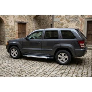 Progi Boczné New Vision Grey (2 szt., Aluminium) Jeep Grand Cherokee WK 2004-2010 zdjęcia 1