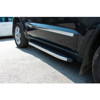 Progi Boczné BlackLine (2 szt., Aluminium) Jeep Grand Cherokee WK2 2010-2021 zdjęcia 1