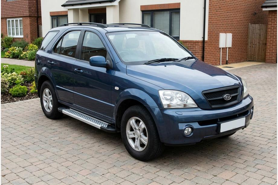 Kia Sorento I BL 2002-2009 Progi Boczné New Vision Grey (2 szt., Aluminium) Image