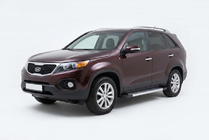 Kia Sorento II XM 2009-2014 Progi Boczné New Vision Grey (2 szt., Aluminium) 2013-2016 zdjęcia 1