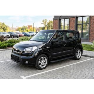 Progi Boczné Tayga Black (2 szt., Aluminium) Kia Soul I 2008-2013 zdjęcia 1