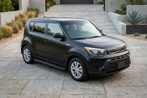 Kia Soul II 2013-2018 Progi Boczné Tayga Black (2 szt., Aluminium) zdjęcia 1