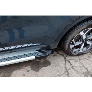 Progi Boczné New Vision Grey (2 szt., Aluminium) Kia Sportage 2015-2021 zdjęcia 3