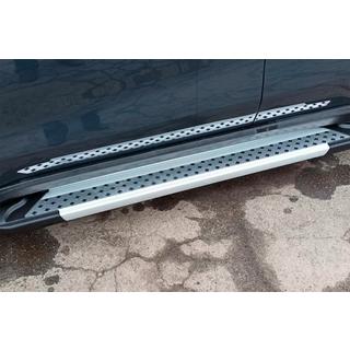 Progi Boczné New Vision Grey (2 szt., Aluminium) Kia Sportage 2015-2021 zdjęcia 4