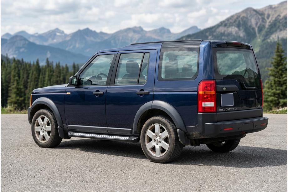 Land Rover Discovery III 2004–2009 Progi Boczne New Vision Black (2 szt, Aluminium) Image