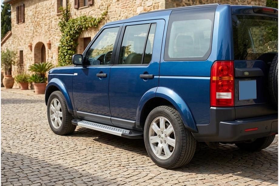 Land Rover Discovery III 2004–2009 Progi Boczné New Vision Grey (2 szt, Aluminium) Image