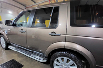 Land Rover Discovery III 2004–2009 Progi Boczné Tayga V2 (2 szt., Aluminium) zdjęcia 6