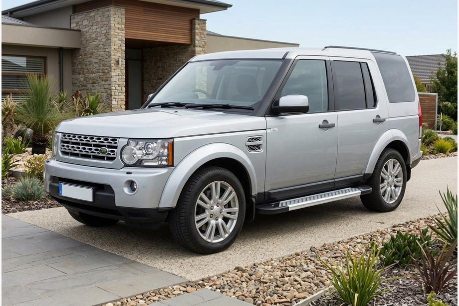 Land Rover Discovery IV 2009-2017 Progi Boczné New Vision Grey (2 szt, Aluminium) Image