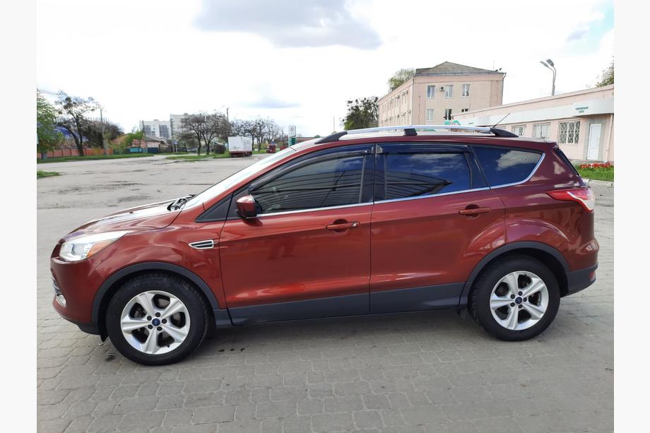 Ford Kuga/Escape 2013-2019 Tureckie relingi dachowe Chrom (2 szt) Image