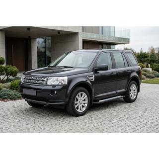 Progi Boczne New Vision Black (2 szt, Aluminium) Land Rover Freelander II 2006–2014 zdjęcia 1