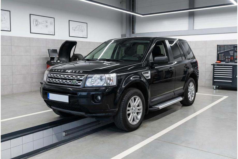 Land Rover Freelander II 2006–2014 Progi Boczné New Vision Grey (2 szt, Aluminium) Image