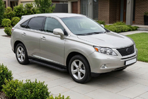 Lexus RX 2009-2015 Progi Boczné Allmond Black (2 szt, Aluminium) zdjęcia 1