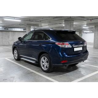 Progi Boczné Allmond Grey (2 szt, Aluminium) Lexus RX 2009-2015 zdjęcia 1