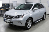 Lexus RX 2009-2015 Progi Boczné Line (2 szt, aluminium) zdjęcia 1
