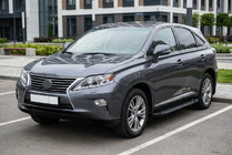 Lexus RX 2009-2015 Progi Boczné RedLine Black (2 szt, Aluminium) zdjęcia 1