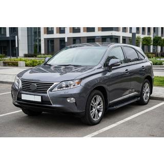 Progi Boczné RedLine Black (2 szt, Aluminium) Lexus RX 2009-2015 zdjęcia 1