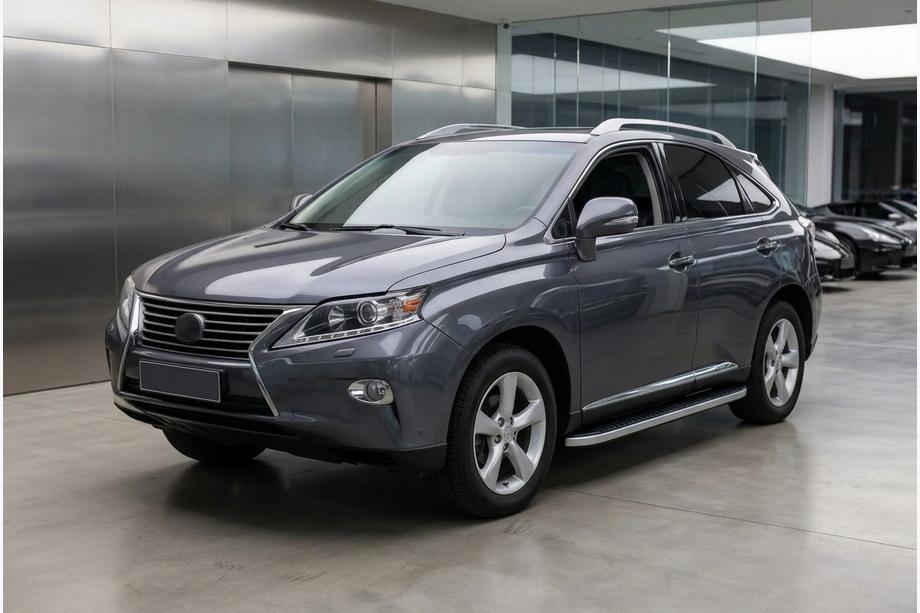 Lexus RX 2009-2015 Progi Boczné Tayga Grey (2 szt, Aluminium) Image