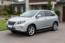 Lexus RX 2009-2015 Progi Boczné Tayga Black (2 szt, Aluminium) zdjęcia 1
