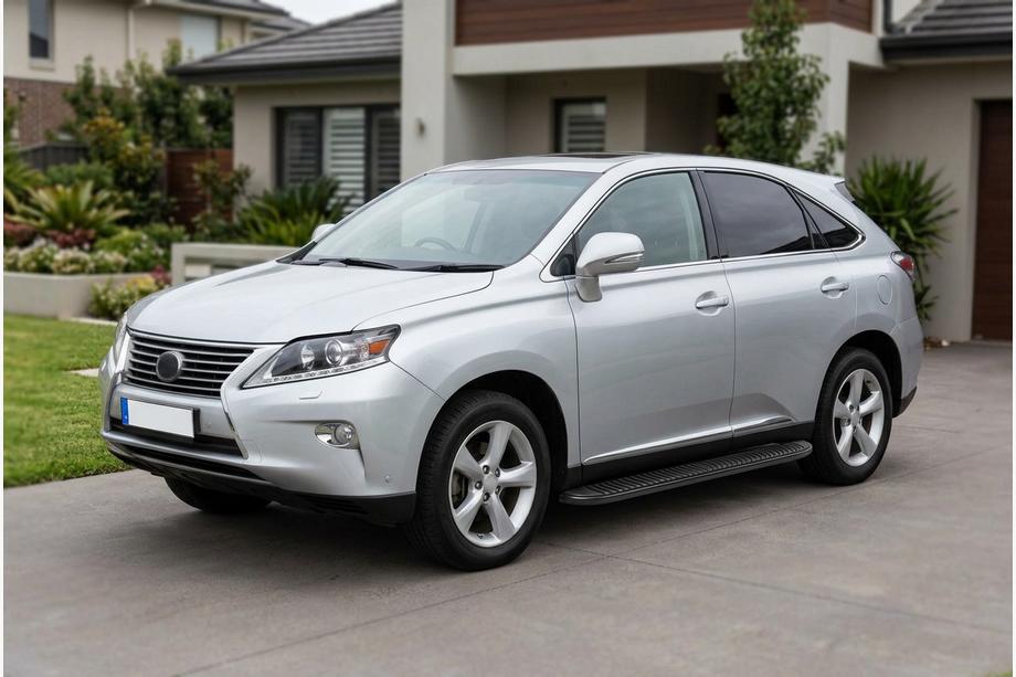 Lexus RX 2009-2015 Progi Boczné Tayga Black (2 szt, Aluminium) Image