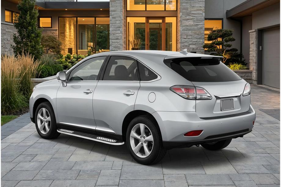 Lexus RX 2009-2015 Progi Boczné Tayga V2 (2 szt, Aluminium) Image
