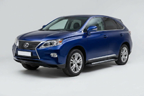 Lexus RX 2009-2015 Progi Boczne New Vision Black (2 szt, Aluminium) zdjęcia 1