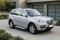 Lifan X60 2011- Progi Boczné New Vision Grey (2 szt., Aluminium) zdjęcia 1