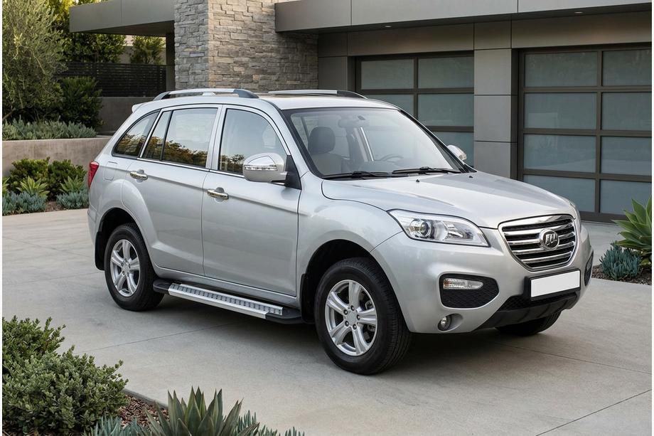 Lifan X60 2011- Progi Boczné New Vision Grey (2 szt., Aluminium) Image
