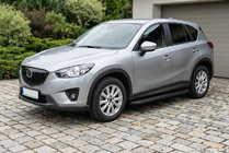 Mazda CX-5 2012-2017 Progi Boczné Tayga Black (2 szt., Aluminium) zdjęcia 1