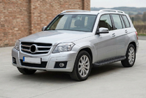 Mercedes GLK class X204 2008-2015 Progi Boczné Tayga Black (2 szt., Aluminium) zdjęcia 1