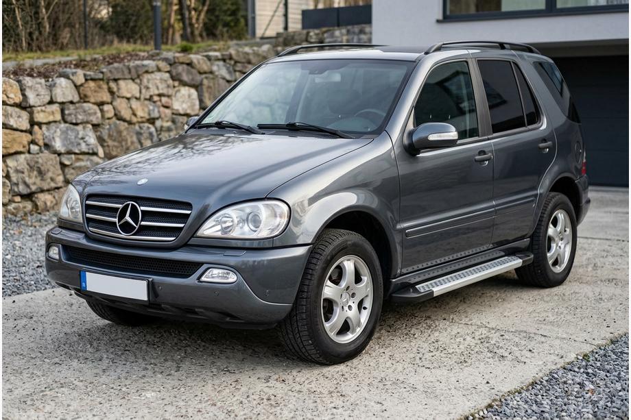 Mercedes ML W163 1997-2005 Progi Boczné New Vision Grey (2 szt., Aluminium) Zdjęcia 1