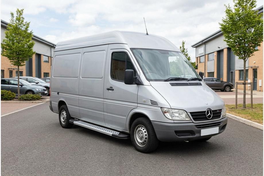 Mercedes Sprinter W901/902/903/904/905 1995–2006 Progi Boczné New Vision Grey (2 szt., Aluminium) Image