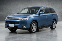 Mitsubishi Outlander 2012-2021 Progi Boczné Tayga Black (2 szt., Aluminium) zdjęcia 1