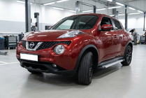 Nissan Juke 2010-2019 Progi Boczné New Vision Grey (2 szt., Aluminium) zdjęcia 1