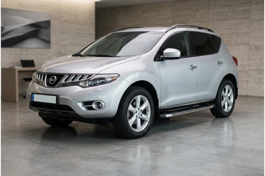 Nissan Murano 2008-2014 Progi Boczne BlackLine (2 szt., aluminium) Image