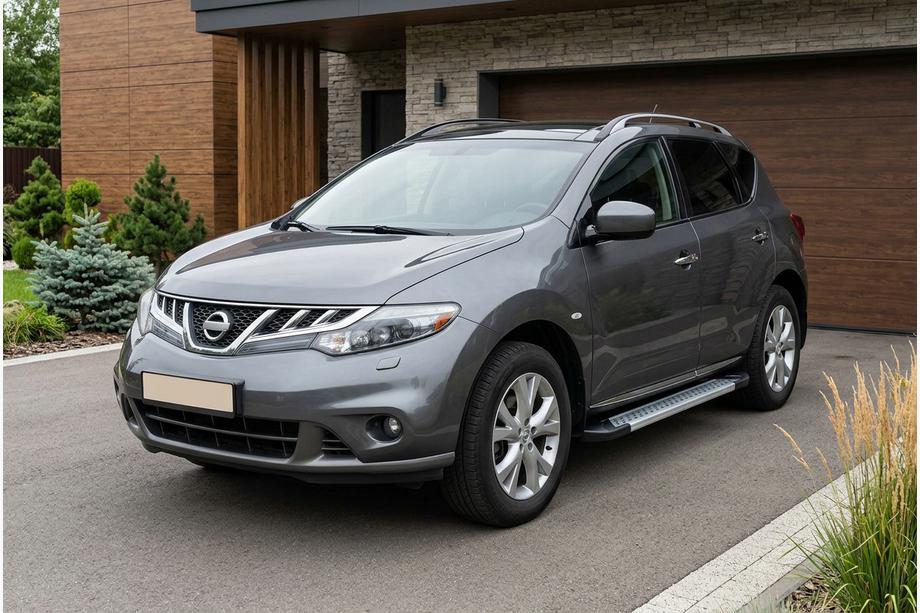 Nissan Murano 2008-2014 Progi Boczné New Vision Grey (2 szt., Aluminium) Image