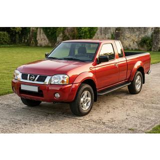 Progi Boczné Tayga Black (2 szt., Aluminium) Nissan NP300 1999-2015 zdjęcia 1