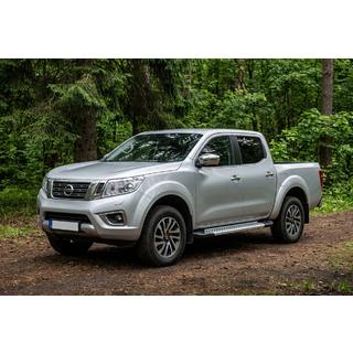 Progi Boczné New Vision Grey (2 szt., Aluminium) Nissan Navara/NP300 2016- zdjęcia 1