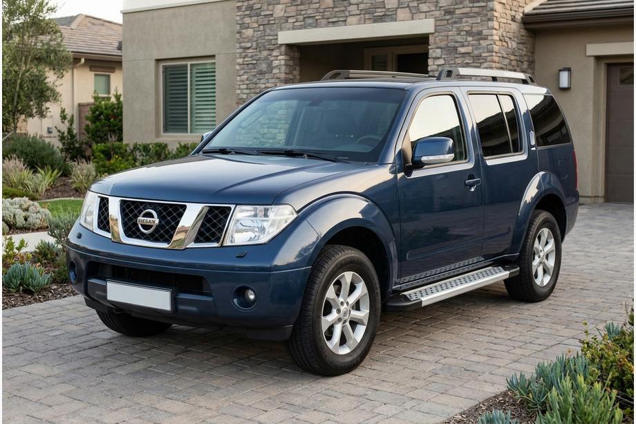 Nissan Pathfinder R51 2005-2014 Progi Boczné New Vision Grey (2 szt., Aluminium) Image
